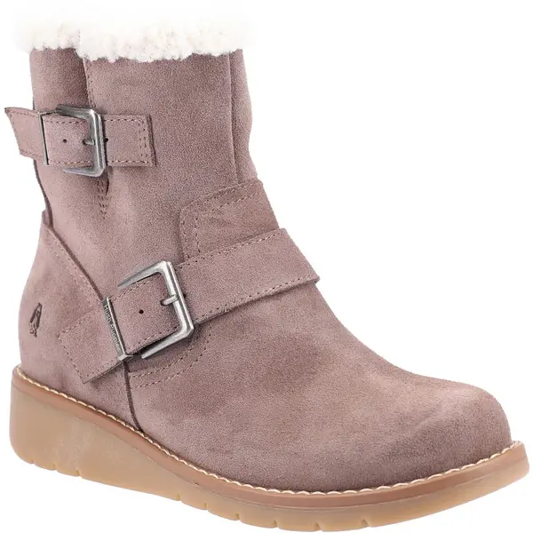 Image of Hush Puppies Womens Lexi Water Resistant Warm Lined Ankle Boots - UK 8