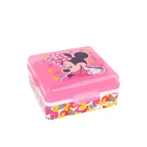 Image of STOR Minnie So Edgy Bows Multi Compartment Sandwich Box