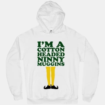 Image of Elf Ninny Muggins Sweatshirt - White - M