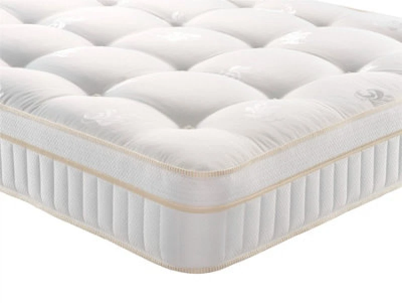 Image of Essential Value Pocket Deluxe 1000 Spring Medium Firm Mattress in White Size: King White Unisex King