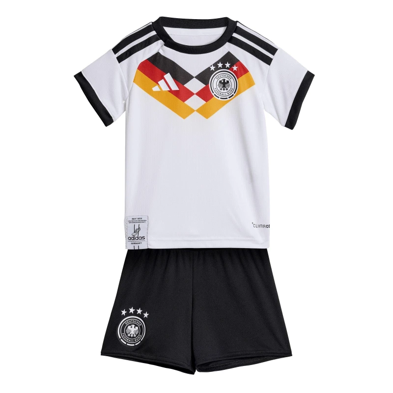 Image of adidas Germany Home Babykit World Cup 2026 Babies White/Black male 3-6 Months