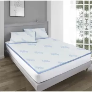 Image of Ezysleep Air Flow Memory Foam Mattress Topper King 2 Inch