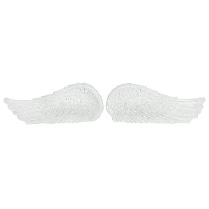 Image of Pair of Glitter Standing Angel Wings
