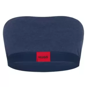 Image of Hugo Cotton Bandeau Bra - Blue