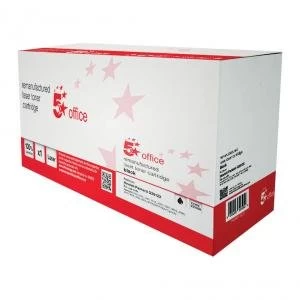 Image of 5 Star Office HP 12A Black Laser Toner Ink Cartridge