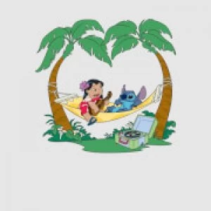 Image of Disney Lilo And Stitch Play Some Music Womens Sweatshirt - Grey - S