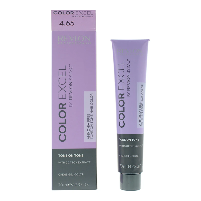 Image of Revlon Revlonissimo Colorsmetique Color Excel 4.65 Medium Red Mahogany Brown Hai