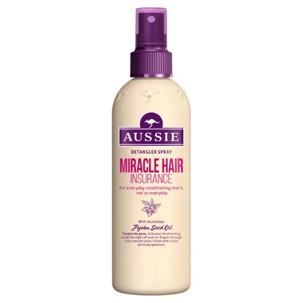 Image of Aussie Miracle Hair Insurance Detangler Spray 250ml