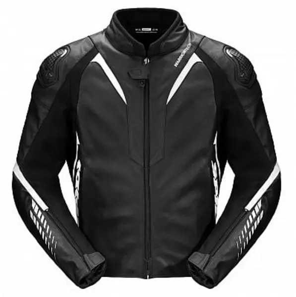 Image of Spidi Nkd-1 Jacket Black White Size 46