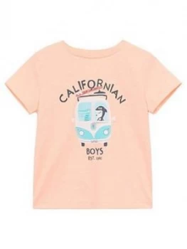 Image of Mango Baby Boys California Print T-Shirt