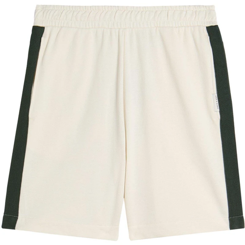 Image of Lyle and Scott Mens Fleece Jogger Shorts Natural male XL