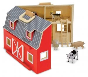 Image of Melissa and Doug Fold and Go Barn