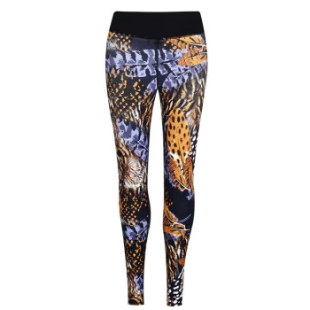 Image of Biba Active All Over Print Legging - Feather Print