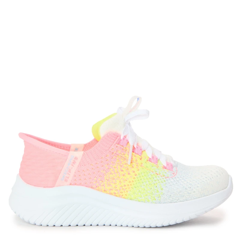 Image of Skechers Ultraflex 3 Coral/Multi unisex C10 (27.5)