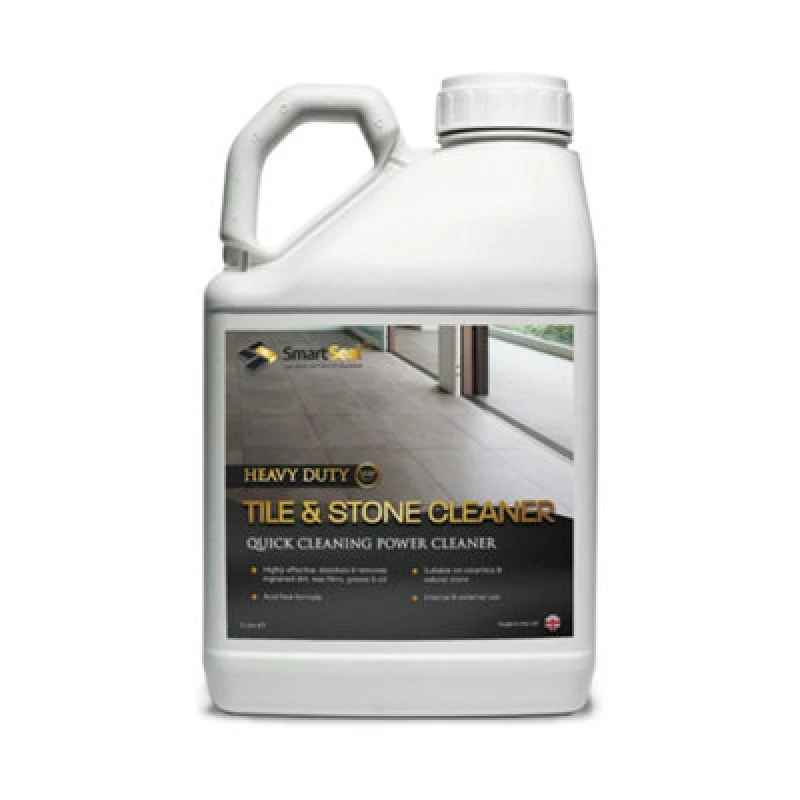 Image of Smartseal Heavy Duty Tile And Stone Cleaner, Bathroom Cleaner, Floor Cleaner, Remove Stains On Grout And Stone Surfaces, 5L