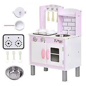 Image of HOMCOM Kids Kitchen 350-081 Pink