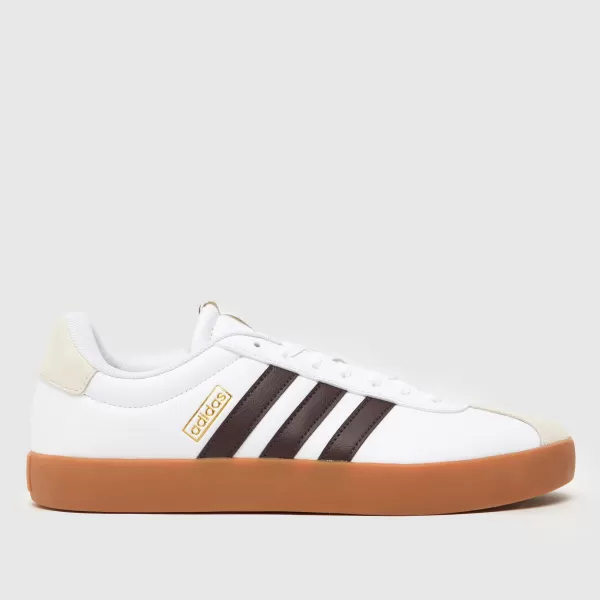 Image of adidas vl court3.0 trainers in white