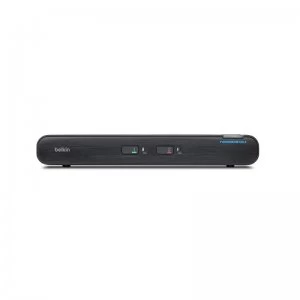 Image of Belkin Universal Secure Dual-Head - KVM / Audio Switch - 2 Ports