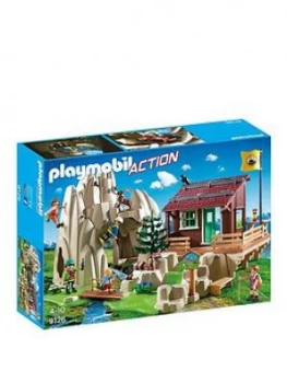 Image of Playmobil 9126 Action Rock Climbers with Cabin, One Colour