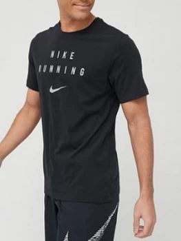 Image of Nike Running Dry T-Shirt
