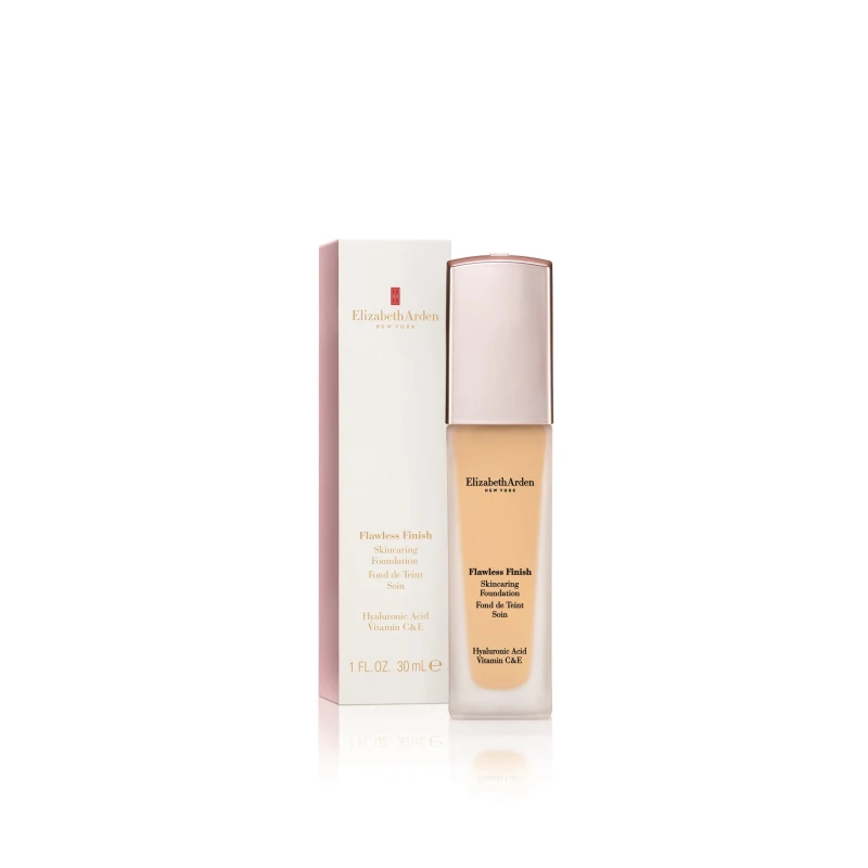 Image of Elizabeth Arden Flawless Finish Skincaring Foundation nourishing foundation shade 210N 30ml