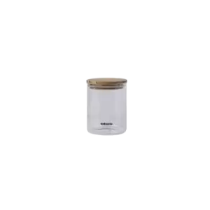 Image of Sabichi Glass Jar With Wooden Lid 900ml