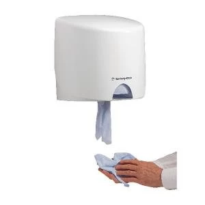 Image of Wypall L20 Wiper Roll Control Dispenser White 7928