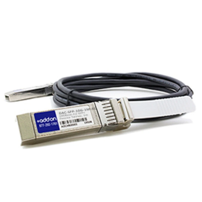 Image of AddOn Networks 1m. 2xSFP+ InfiniBand/fibre optic cable SFP+ Black