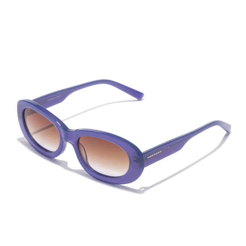 Image of Sunglasses Hawkers Southside - Purple Brown To Lilac