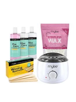 Image of Mylee Complete Professional Waxing Kit - Coconut And Arnica Stripless Wax Kit