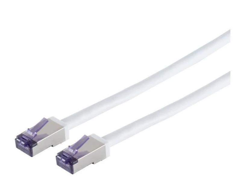 Image of Lanview LVN-CAT6A-FLEX-15MWH networking cable White 15 m S/FTP (S-STP)
