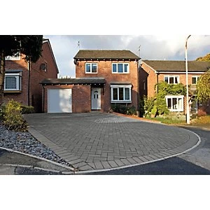 Image of Marshalls Block Paving Charcoal 200 x 100 x 50mm