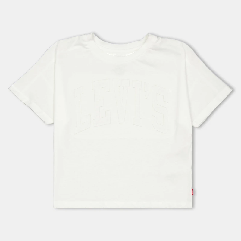 Image of Levis Kids Logo Oversized T-Shirt Blanc W8J female 14 Yrs