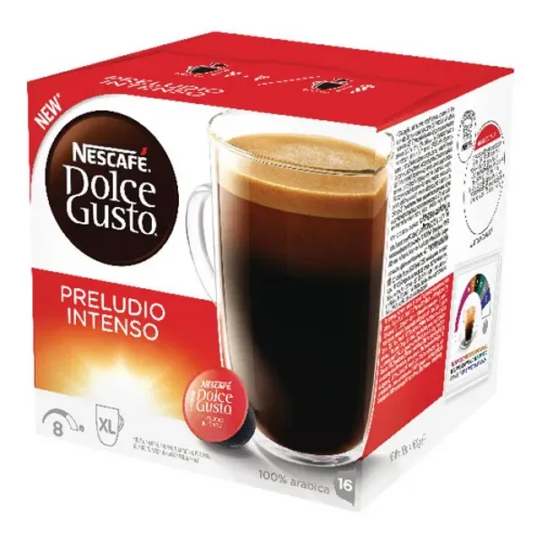 Image of Nescafe Dolce Gusto Preludio intenso Coffee 48 Pods