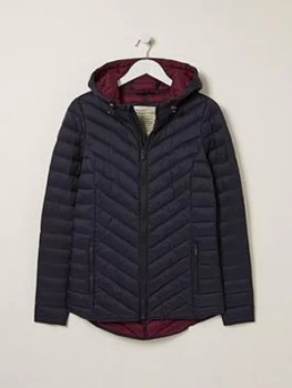 Image of Fatface Recycled Padded Jacket - Navy
