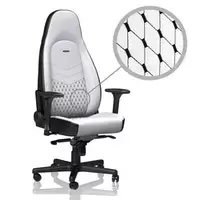 Image of noblechairs ICON Gaming Chair - White/Black