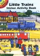 Image of little trains sticker activity book