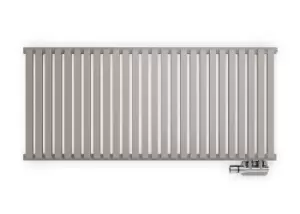 Image of Terma Nemo Horizontal Designer Radiator, Metallic Stone (W)1185mm (H)530mm
