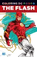 Image of flash an adult coloring book