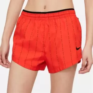 Image of Nike Dri-FIT Tempo Luxe Icon Clash Running Shorts Womens - Red