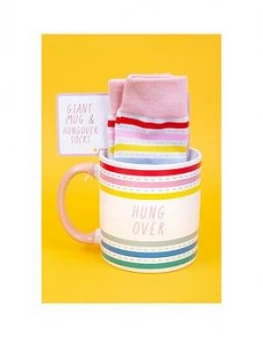Image of Fizz Hungover Mug and Socks Gift Set - Womens