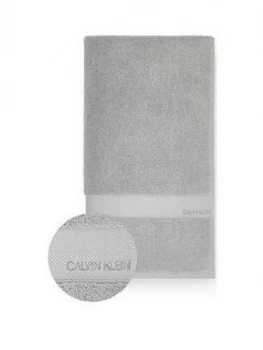 Image of Calvin Klein Tracy 100% Cotton Towel Range - Grey