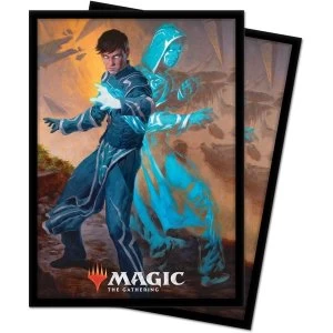 Image of Ultra Pro Magic: The Gathering Zendikar Rising Jace, Mirror Mage Standard Deck Protector Sleeves (100)