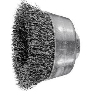 Image of PFERD HORSE Cup brush unzopft 60 x 20 mm wire thickness 0.3mm With thread M14 43468902