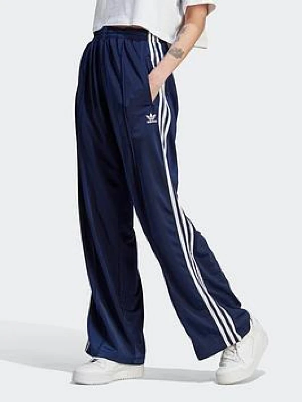 Image of adidas Originals Womens Firebird Loose Trackpants Night Indigo female 8 (XS)