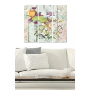 Image of MDF151728440 Multicolor Decorative MDF Painting (3 Pieces)