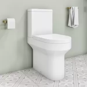 Image of Close Coupled Comfort Height Toilet with Soft Close Seat - Pendle