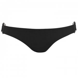 Image of Seafolly Capri Hipster Bikini Bottoms - Black