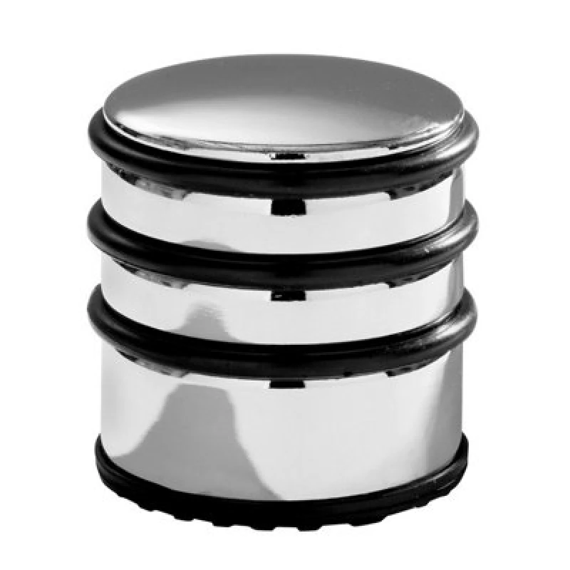 Image of Premier Housewares Chrome Door Stopper Silver