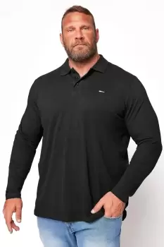 Image of Long Sleeve Polo Shirt